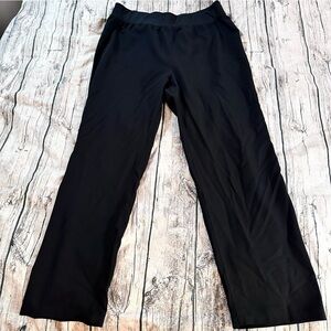 Figs Black High Waisted Livingston Scrub Pants in Black Size 3X Tall
